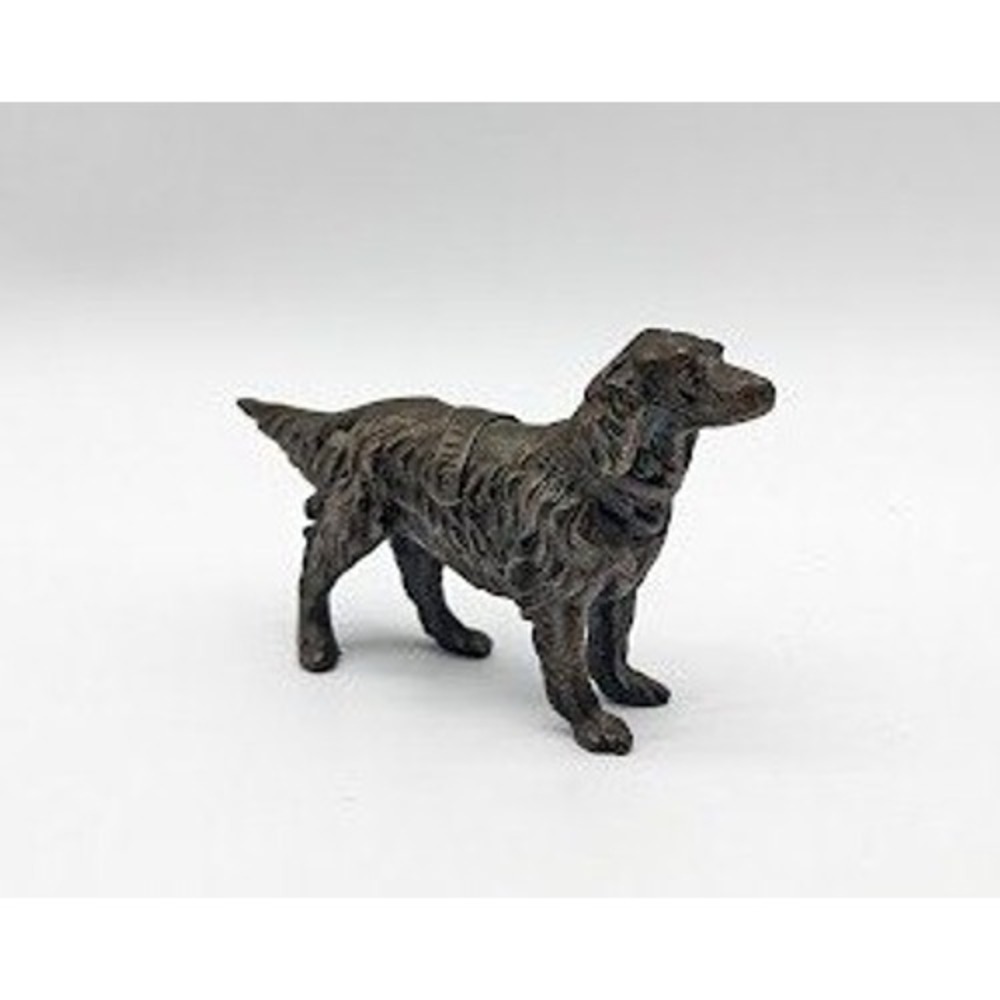 Vintage‎ St Augustine Florida Bronze Irish Setter Bronze Figurine 2.25" Souvenir